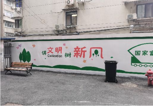 合川社区墙绘